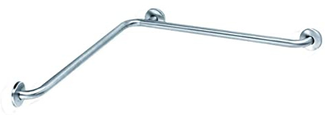 All Care 12650 MediQo-line Edelstahl Eck-Haltegriff Wandmontage