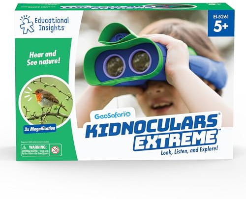 Learning Resources Prismáticos Infantiles Kidnoculars Extreme - GeoSafari Jr