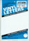 Gothic/White Permanent Adhesive Vinyl Letters & Numbers 3 D3216-WHITE