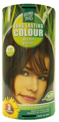 Hennaplus 49148 Long Lasting Colour 4,03 Mocha Brown