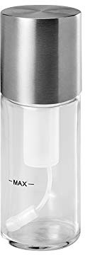 Metaltex 252850010 Pulverizador Aceite-Vinagre 70 ml, Acero Inoxidable, 20x3x3 cm