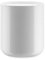 Alessi PL10 W Birillo Abfallkorb, weiß, 18, 5 x 18, 5 x 21 cm