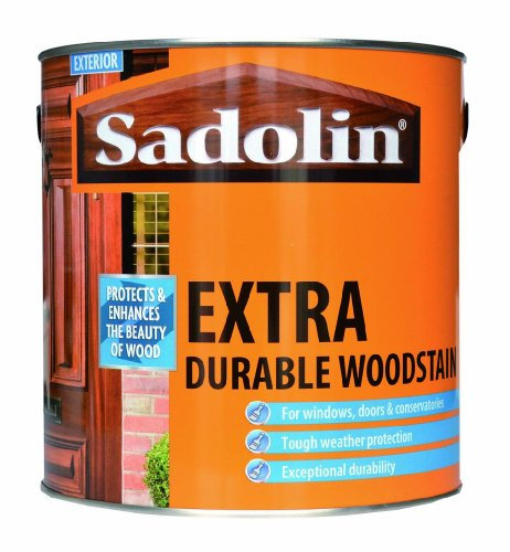Sadolin EXTRA WOODSTAIN (YELLOW TIN) 5 litre - Redwood