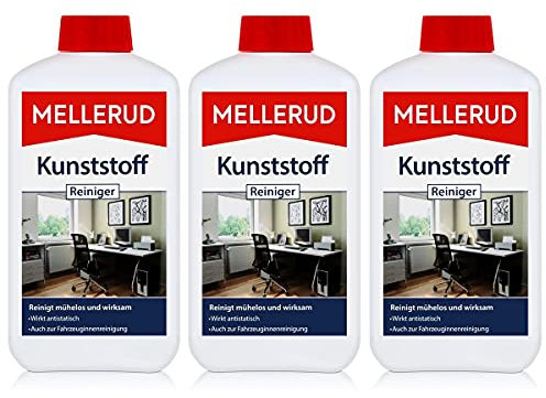 3x Mellerud Kunststoff Reiniger 500 ml