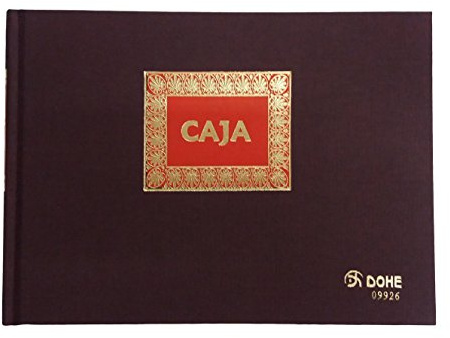 Dohe 9926 Libro contabile, registro di cassa, in quarto oblungo