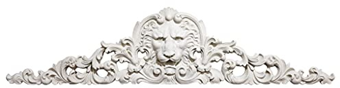Design Toscano Remoulage Lion Sculptural Wall Pediment