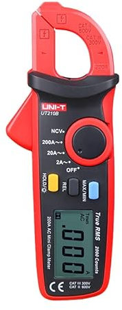 UNI-T UT210B Clamp Meter Digital Pliers Ammeter Voltmeter Professional Electrician Tester Multimeter