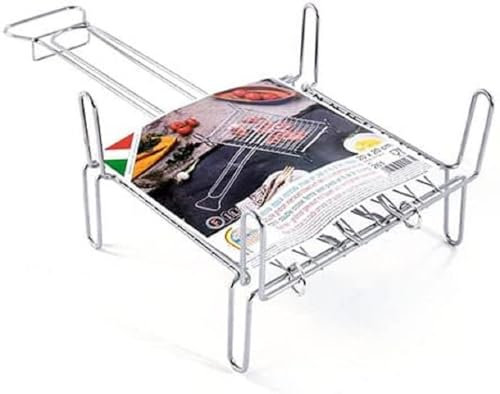 Filtex Graticola Acciaio Inox con Piedi Cm 20X20