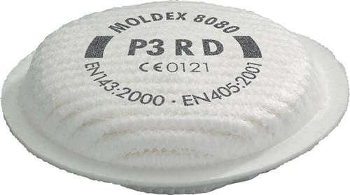 Filtre à particules 8080 P3RD b.10 x AGW Valeur MOLDEX EN143:2000+A1:2006 4000370737