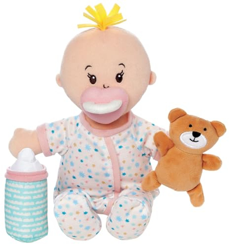 Manhattan Toy 11964473854 Spielzeug Wee Baby Stella Sleepy Time Scents 30.48cm Baby Doll Set, Rosa