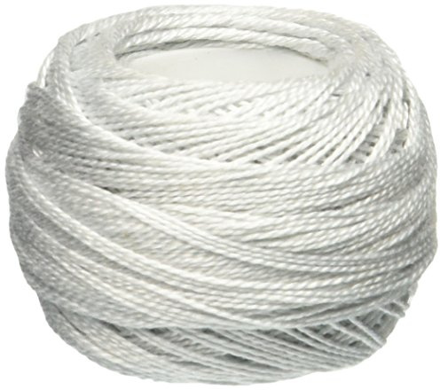 DMC 116 8-762 Pearl Cotton Thread Balls, Very Light Pearl Grey, Size 8