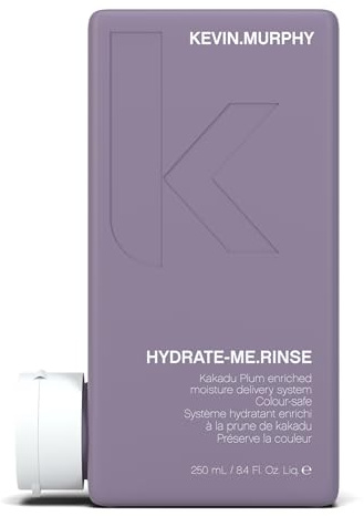 KEVIN.MURPHY HYDRATE-ME.RINSE - Moisturising Conditioner - For Normal & Dry Hair - Hair Repair - Colour Safe Conditioner - With Antioxidant Blend & Kakadu Plum - 250 mL / 8.4 fl oz