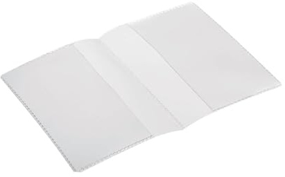 Durable Schutz- und Ausweishülle, Doppelhülle für Dokumente DIN A7 (148 x 105 mm), 10 Stück, transparent, 213819