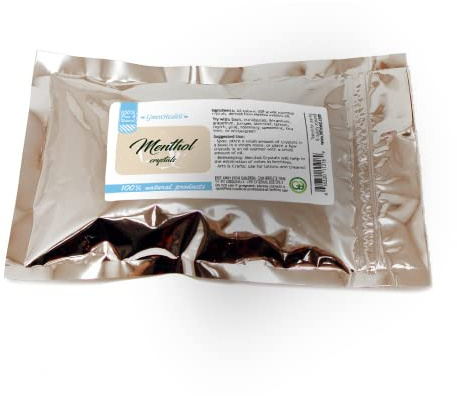 Menthol Crystals - 100% Pure and Natural - 1lb - GreenHealth