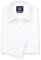 THE SAVILE ROW COMPANY LONDON Men's Classic Fit Cotton Poplin Double Cuff Formal Shirt - White - 16.5 Collar