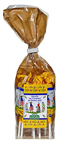 Sucette caramel au beurre salé (sachet de 12)