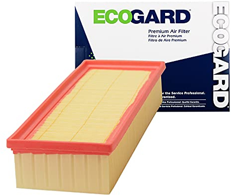 ECOGARD XA6093 Premium Engine Air Filter | Fits 2010-2017 Audi Q5, A5 Quattro 2.0L; 2013-2016 allroad, A4 allroad 2.0L; 2008-2016 A4 1.8L; 2012-2016 A5 1.8L