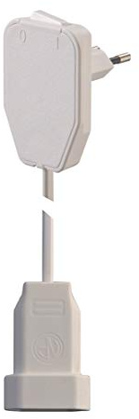 Unbekannt Gebro 104579 Strom Verlaengerungskabel Weiß 0.80m mit Zwischenschalter