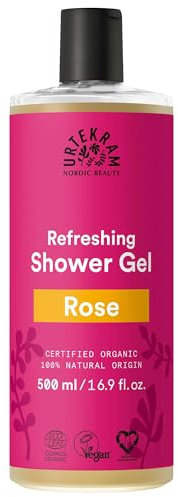 Urtekram Rose Duschgel Bio, reine Verwöhnung, 500 ml