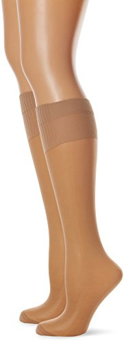 DIM Absolu Flex Mini media 20D Medias, Mujer, 2, Beige (Caramel 2F4), One Size (Tamaño del fabricante:35/41)