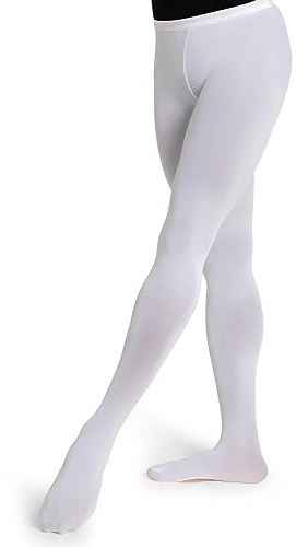 Capezio Women's Ultra Soft Transition Tight, White, XX-Large