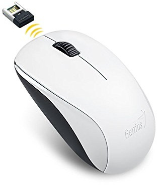 Genius NX-7000 Bluetrack/Bluetrace, Radio Transfer, PC Mouse, PC/Mac, 2 Ways White
