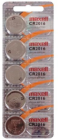 MAXELL - Knopfzelle CR2016 5er Blíster