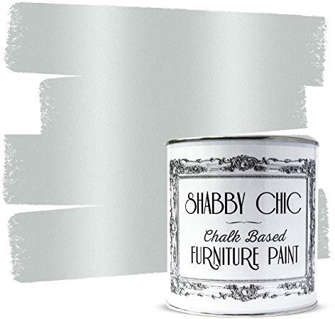 Antique Silver Furniture Paint great for creating a shabby chic style. 1 litre