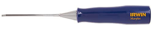 IRWIN Marples Chisel for Woodworking, 1/8-inch (3mm) (M44418N), Blue