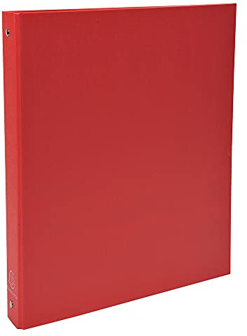Exacompta - ref. 51330E - 1 Rigid PP binder - 4 round rings, diameter 30 mm - Spine 40 mm - External dimensions: 32 x 26 cm - A4 file format - 10 random colors