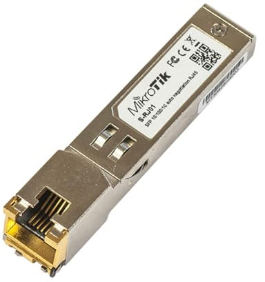 Mikrotik S-RJ01 modulo switch di rete - moduli switch di rete (Gigabit, 0-85 °C, RoHS)