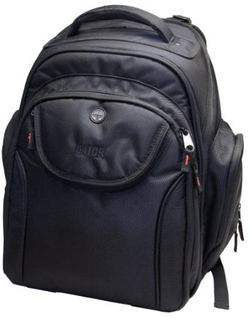 Gator Cases Club Series Rucksack für DJ-Ausrüstung mit Laptop-Fach und leuchtendem orangefarbenem Innenfutter, groß (G-CLUB BAKPAK-LG)