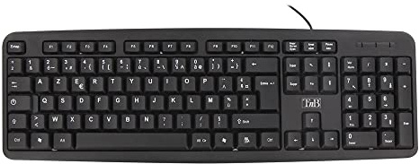 T'nB - Bridge - Clavier Filaire Confortable - Noir