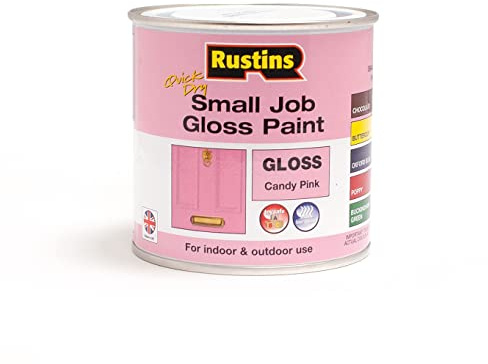 Rustins Small Job Candy Pink Gloss Paint 250ml