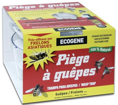 Ecogene - 001313 - Piège à guêpes écologique Repousse-pesticides