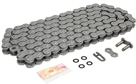 DID (520VX3-118) Stahl 118 Glieder Hochleistungs-VX-Serie X-Ringkette mit Verbindungsglied