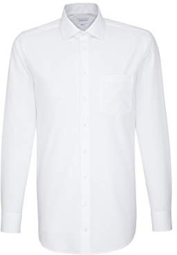 Seidensticker Herren Business-Hemd - Regular Fit - Bügelfrei - Kent-Kragen - extra langer Arm - 100% Baumwolle