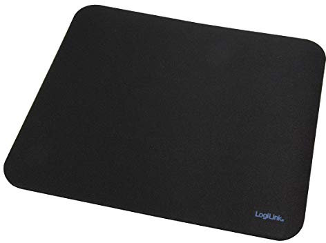 LogiLink ID0117 Gaming Mauspad, schwarz (230 x 204,5 x 4 mm)