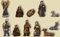 Krippenfiguren Figurensatz, 5 cm, 11 Teile
