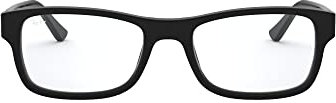 Ray-Ban RX5268 5119 50-17 Rayban RX5268 5119 50-17 Rechteckig Brillengestelle 50, Schwarz