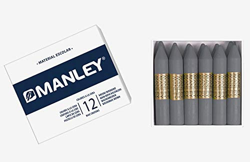 Alpino Manley 75 Wachsmalstifte, 12 Stück