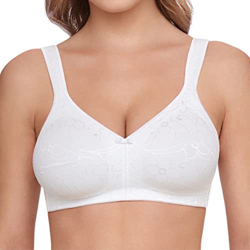 Susa Damen Prothesen Bügel mit Vorgeformten Taschen BH, Weiß (weiß 003), 75C
