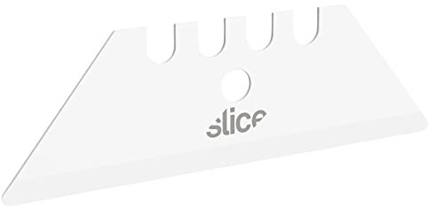 Slice 10524 Utility Blade, Never Rusts, Lasts 11x Longer Than Steel, Finger-Friendly Edge, Safer Choice, Pack of 2