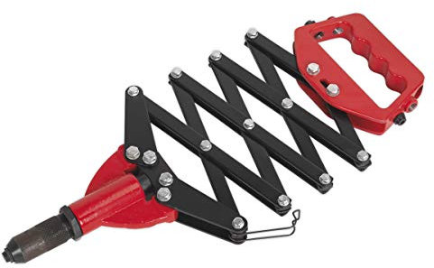 Sealey AK39902 - Remachadora de pinzas perezosas, 203 mm x 324 mm x 48 mm