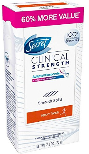 Secret Clinical Strength Sport Advance Solid