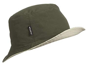 STÖHR Hut Reversible Hat, Oliv-Sand, L-XL, 9113