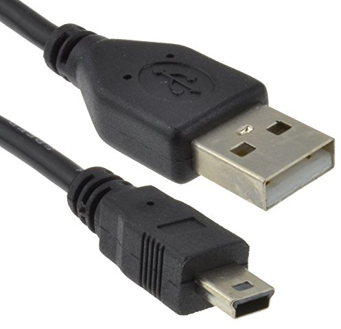 kenable USB 2,0 24AWG Hi-Speed A Zum mini-B 5 Polig Kabel Strom & Daten Anschlusskabel 0,25 m [0.25 Meter/0,25m]