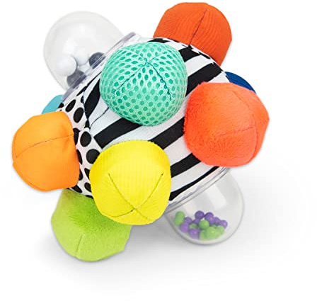Sassy Developmental Bumpy Ball, Easy to Grasp Bumps Help Develop Motor Skills, Ages 6+ Months