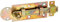 Alberts 113025 Fensterriegel | gerade, mit befestigter Schlaufe | galvanisch verzinkt, dickschichtpassiviert | Platte 100 x 30 mm