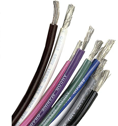 ANCOR TINNED COPPER WIRE 16AWG (1MM²) ORANGE 100FT